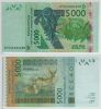MALI WEST AFRICAN STATES 5000 FRANCS 2003 (2007) UNC