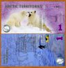 Arctic Territories - 1 Dollar 2012, Polymer Arctic Territories - 1 Dollar 2012, Polymer