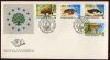 GREECE FDC 1990 ENDANGERED ANIMALS WWF