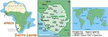 SIERRA LEONE 1 LEONE 1984 P-5e UNC