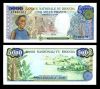 RWANDA 5000 FRANCS P-22 1988 UNC