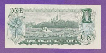 CANADA 1 Dollar 1973 Queen Elizabeth AUNC No5370329