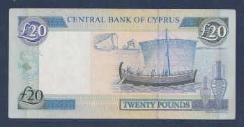 CYPRUS 20 Pounds 1997 No806000