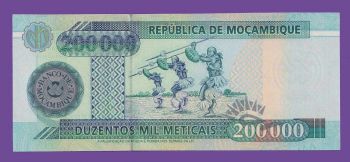 MOZAMBIQUE 200.000 METICAIS 2003 UNC No7604316