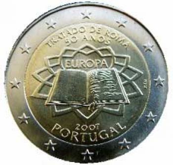 PORTUGAL 2 EURO 2007  Treaty of Rome 