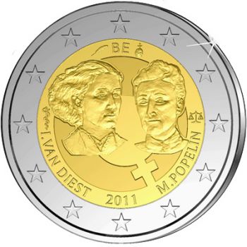 Belgium 2 euro  2011  Women’s Day 