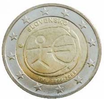 SLOVAKIA 2 EURO 2009 -  EMU