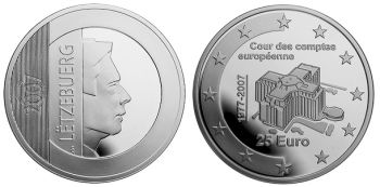 Luxemburg 25 Euro 2007