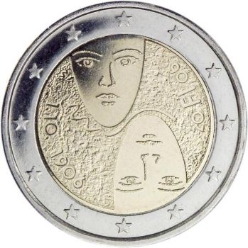 Finland 2006 2€ Centenary Of Suffrage UNC