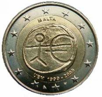 MALTA 2 EURO 2009 -  EMU