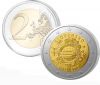 SLOVAKIA  2 EURO 2012  " 10 Years of EURO cash " UNC