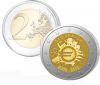 SLOVENIA  2 EURO 2012  " 10 Years of EURO cash " UNC