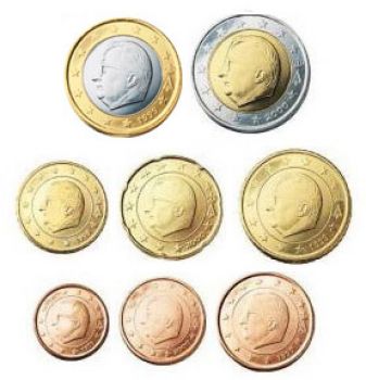 Belgium Complete Year Set 2004 UNC