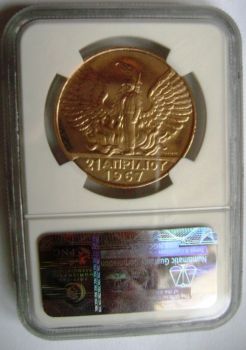 100 DRAXMAS REVOLUTION 1967 (1970) NGC MS-67