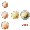 BELGIUM - UNC SET 2003 (5 COINS)
