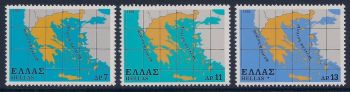 Greece 1978 - Map of Greece MNH