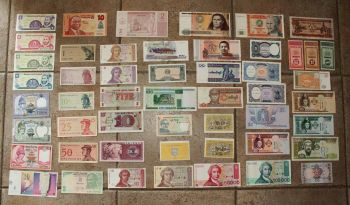 SET 51 UNC ΧΑΡΤΟΝΟΜΙΣΜΑΤΑ ΑΠ ΟΛΟ ΤΟΝ ΚΟΣΜΟ