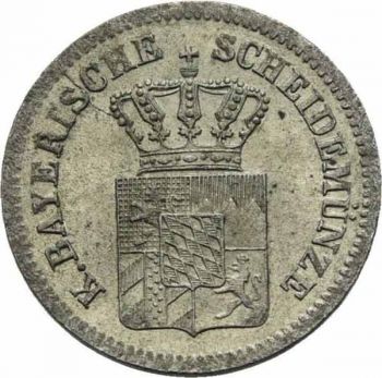 Bayern 1 Kreuzer 1871 Munich Ludwig II Ασημένιο