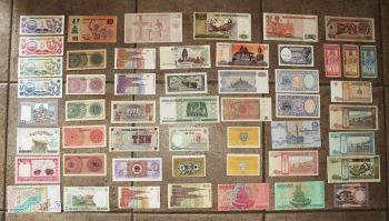 SET 51 UNC ΧΑΡΤΟΝΟΜΙΣΜΑΤΑ ΑΠ ΟΛΟ ΤΟΝ ΚΟΣΜΟ