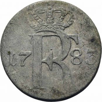 1783 PRUSSIA 1/24 Taler Friedrich II Ασημένιο