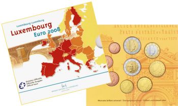 Luxembourg Euro coin Set 2008