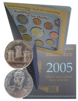 San Marino BU Set 2005