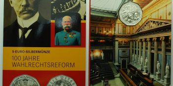 Osterreich Austria Wahlrechtsreform von 1907 5 EURO 2007 BU