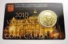 VATICAN OFFICIAL EURO 50c COIN CARD Pope Benedict 2010