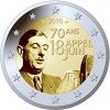FRANCE 2010 2 EURO CHARLES DE GAULLE UNC