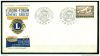 Greece 1968 - Lions-International # Europa-Forum Athens Fdc