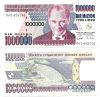 Turkey 1000000 Lira L.1970 (1985) Pick 209 Unc Serial R