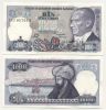 Turkey 1000 Lira L.1970 (1986) Pick 196 Unc