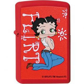 Zippo lighter 2008 Betty Boop Flirt - Free shipping E.U.