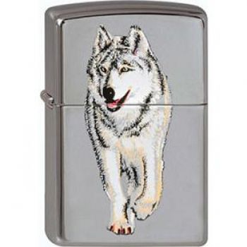 Zippo lighter Lonely Wolf - Free shipping E.U.