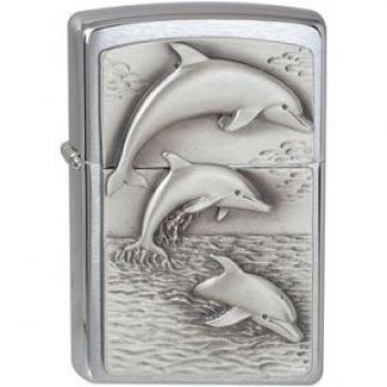 Zippo  Dolphins Emblem  2009 - Free shipping E.U.