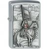 Zippo Crusader With Horse And Flag Free Shipping E.U.