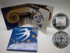 GREECE OFFICIAL BU SET 9 COINS ( INCLUDES 10E SILVER PROOF COIN) 2003 '' PRESIDENCY''