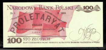 Poland 100 Zloty 1986