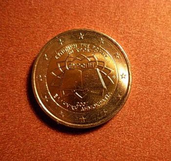 Greece  2 euro 2007 CC  ToR  UNC