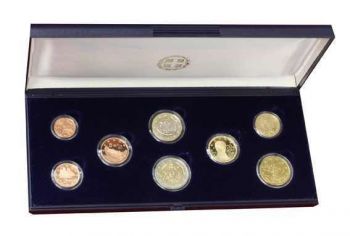 Greece: First Official issue Proof set 2011 in case with C.O.A! BU