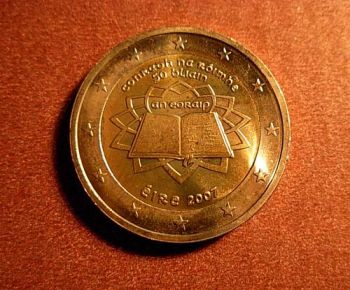 Ireland   2 euro 2007 CC  ToR   UNC