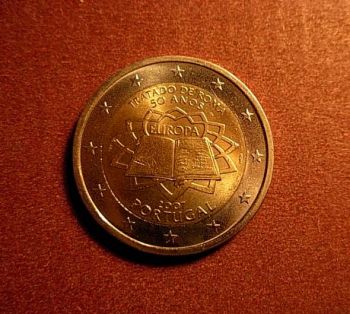 Portugal 2 euro 2007 CC  ToR   UNC