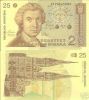 Croatia 25 Dinara 1991 P-19 UNC.