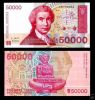 Croatia 50000 (50.000) Dinara 1993 P-26 UNC