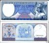 SURINAM SURINAME 5 GULDEN 1963 P-120 UNC.
