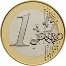 Euro coin image