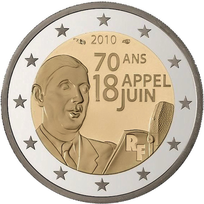 france 2 euro 2010