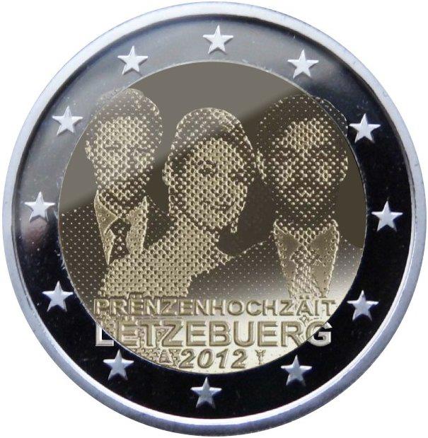 luxembourg 2 euro 2012