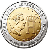 luxemburg 2 euro 2004
