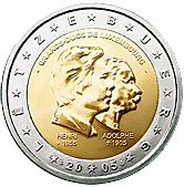 luxembourg 2 euro 2005